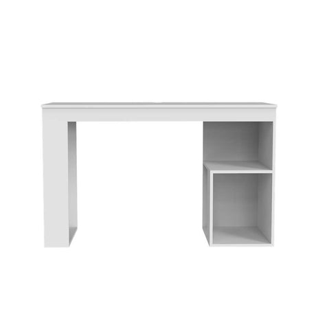 Escritorio Astana Blanco 120 cm con Entrepaños - Escritorios y Archivadores | Bylmo