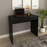 Escritorio Asunción Negro 90x74.5cm Con Un Cajón - Escritorios y Archivadores | Bylmo