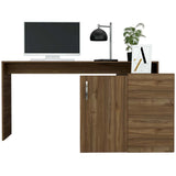 Escritorio en L Axis Gales 151.5x76.5cm sin Cajones y con Organizador de Libros - Escritorios y Archivadores | Bylmo