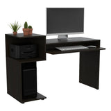 Escritorio Balmoral Wengue 120 cm con Entrepaños - Escritorios y Archivadores | Bylmo