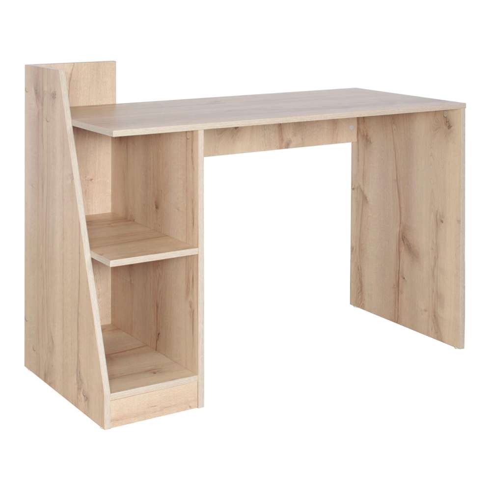 Escritorio Rovere 110x84.4cm sin Cajones y con Organizador de Libros - Escritorios y Archivadores | Bylmo