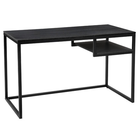 Escritorio Negro 110x75cm sin Cajones - Escritorios | Bylmo