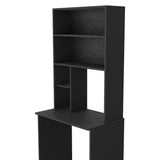 Centro de Computo Biblio Wengue 75x181cm sin Cajones - Escritorios | Bylmo