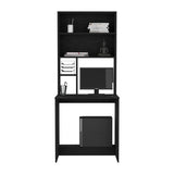 Centro de Computo Biblio Wengue 75x181cm sin Cajones - Escritorios | Bylmo