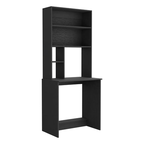 Centro de Computo Biblio Wengue 75x181cm sin Cajones - Escritorios | Bylmo