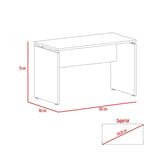 Escritorio Home Office Coñac 120x75cm sin Cajones - Escritorios | Bylmo