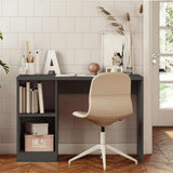 Escritorio Light Grafito 110 cm con Biblioteca - Escritorios y Archivadores | Bylmo