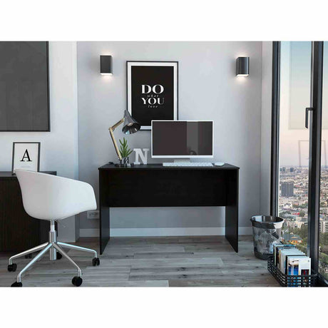 Escritorio Malibu Wengue 120x75cm sin Cajones - Escritorios | Bylmo