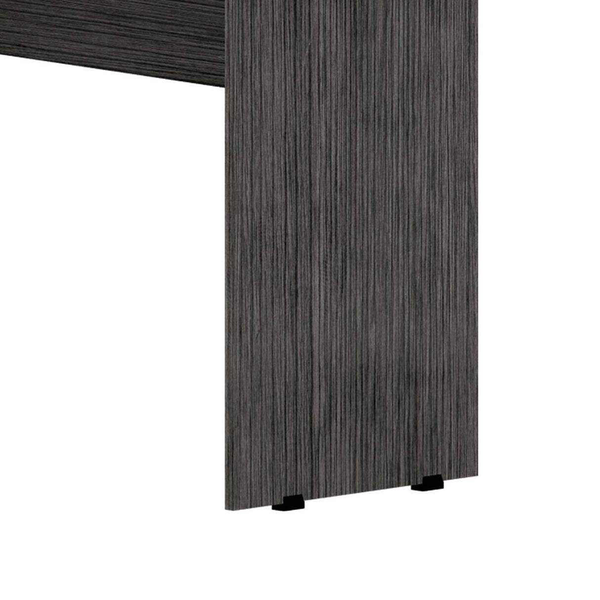 Escritorio en L Mix Roble Gris 120x77cm Con Un Cajón - Escritorios | Bylmo
