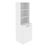 Escritorio Cuenca Blanco 136 cm Transformable con Entrepaños y Biblioteca - Escritorios y Archivadores | Bylmo