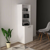 Escritorio Cuenca Blanco 136 cm Transformable con Entrepaños y Biblioteca - Escritorios y Archivadores | Bylmo