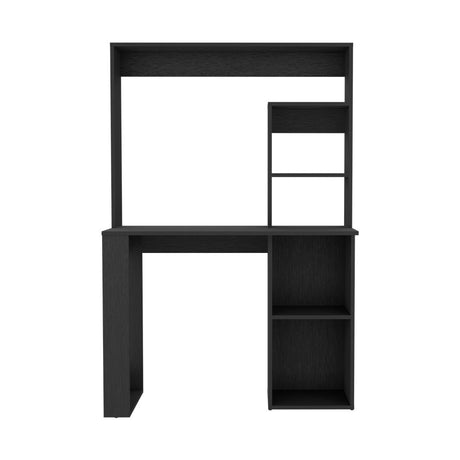 Escritorio Wengue 99x148cm sin Cajones y con Organizador de Libros - Escritorios | Bylmo
