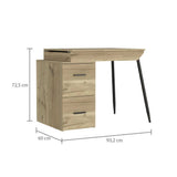 Escritorio Office Conect 90 Duna 93 cm con Puertas y Cajones - Escritorios y Archivadores | Bylmo