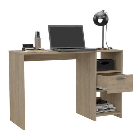 Escritorio Office Rovere 110 cm con Cajón y Entrepaños - Escritorios y Archivadores | Bylmo
