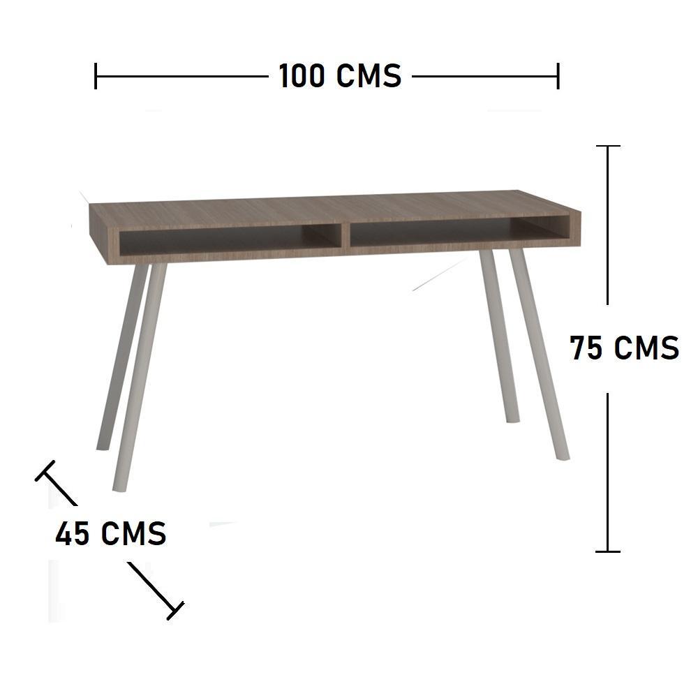 Escritorio Oslo Cafe 100 cm Minimalista - Escritorios y Archivadores | Bylmo