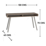 Escritorio Oslo Cafe 100 cm Minimalista - Escritorios y Archivadores | Bylmo