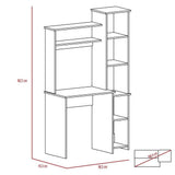 Escritorio Versalles Wengue 98 cm con Biblioteca - Escritorios y Archivadores | Bylmo