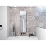Espejo de Baño Amalfi Plateado 38x130cm Rectangular con Biselado - Espejos Decorativos | Bylmo
