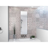 Espejo de Baño Amalfi Plateado 38x130cm Rectangular con Biselado - Espejos Decorativos | Bylmo