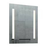 Espejo de Baño Bari Plateado 60x80cm Rectangular - Espejos de Baño | Bylmo