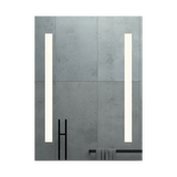 Espejo de Baño Bari Plateado 60x80cm Rectangular - Espejos de Baño | Bylmo