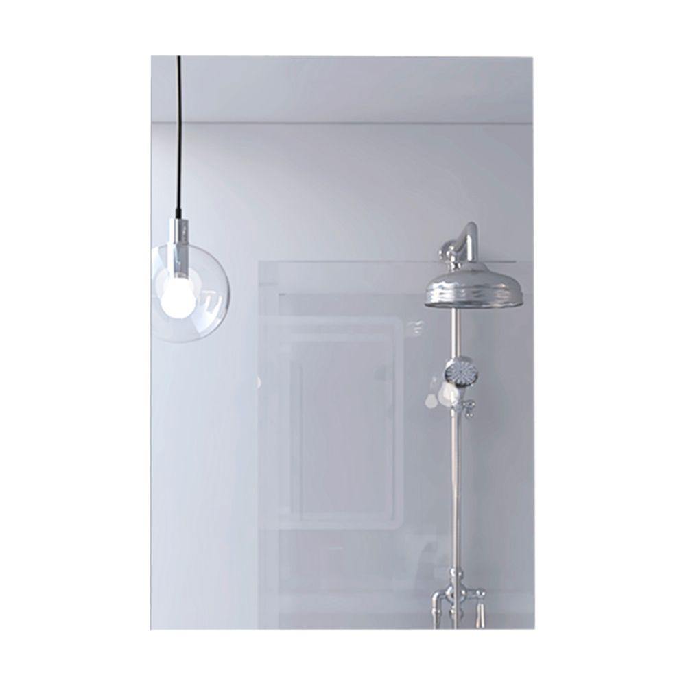 Espejo de Baño Bolonia Plateado 40x60cm Rectangular con Biselado - Espejos de Baño | Bylmo