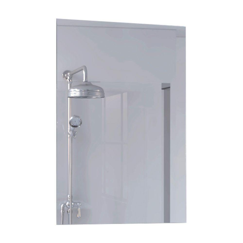 Espejo de Baño Bolonia Plateado 40x60cm Rectangular con Biselado - Espejos de Baño | Bylmo