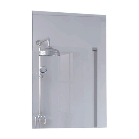 Espejo de Baño Bolonia Plateado 40x60cm Rectangular con Biselado - Espejos de Baño | Bylmo