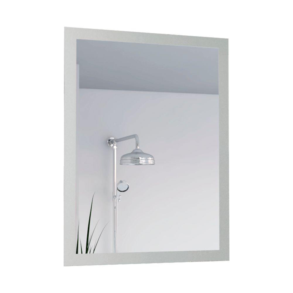 Espejo de Baño Catania Plateado 60x80cm Rectangular con Biselado - Espejos de Baño | Bylmo