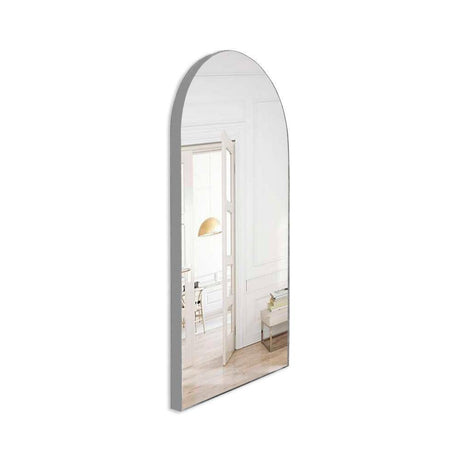 Espejo de Pared Ibiza Dorado 40x80cm Arco Superior con Marco Metalico - Espejos Decorativos | Bylmo