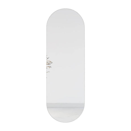 Espejo de Baño Lucerna Plateado 40x120cm Ovalado con Biselado - Espejos Decorativos | Bylmo