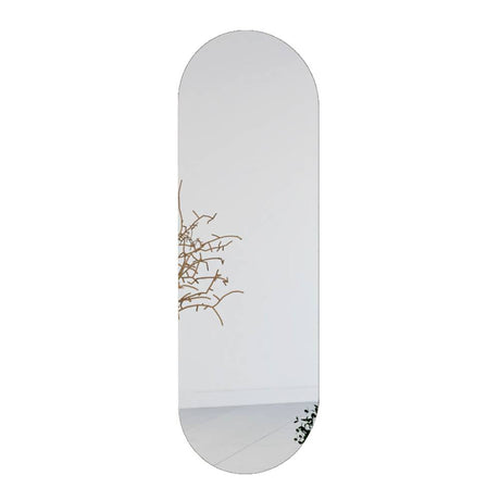 Espejo de Baño Lucerna Plateado 40x120cm Ovalado con Biselado - Espejos Decorativos | Bylmo