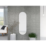 Espejo de Baño Lucerna Plateado 40x120cm Ovalado con Biselado - Espejos Decorativos | Bylmo