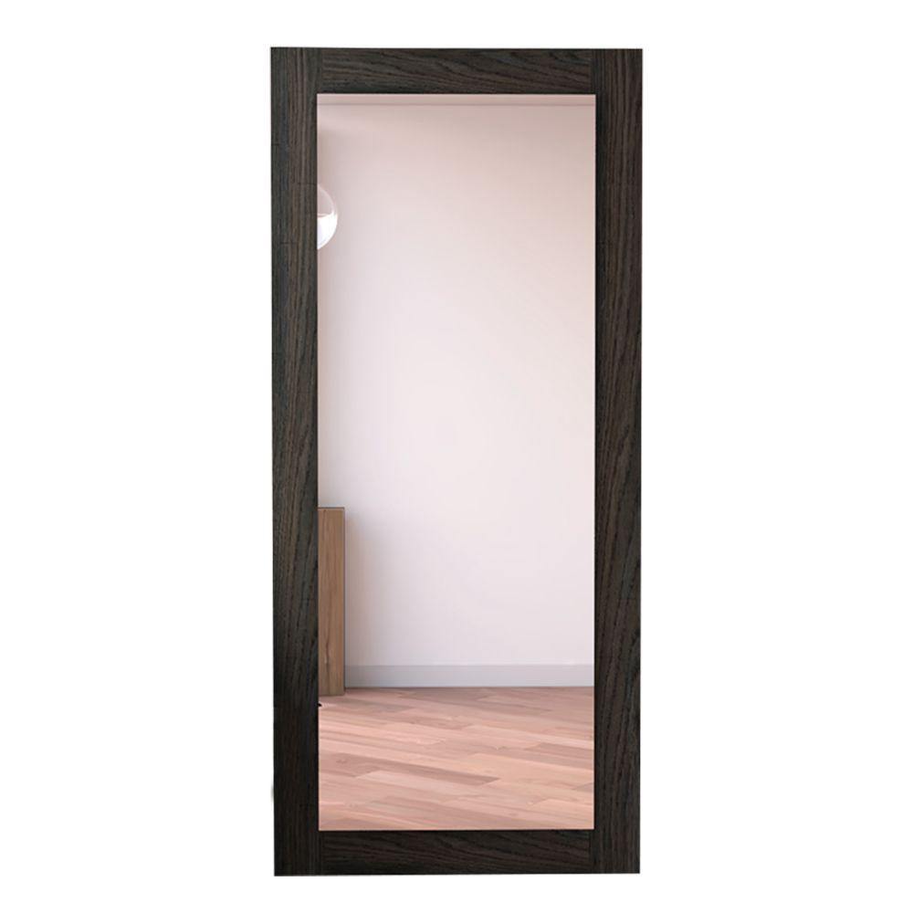 Espejo de Pared Marsala Plateado 60x120cm Rectangular con Marco En Madera - Espejos Decorativos | Bylmo