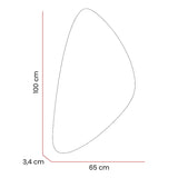 Espejo Owen Forma Irregular 65 cm Decorativo - Espejos Decorativos | Bylmo