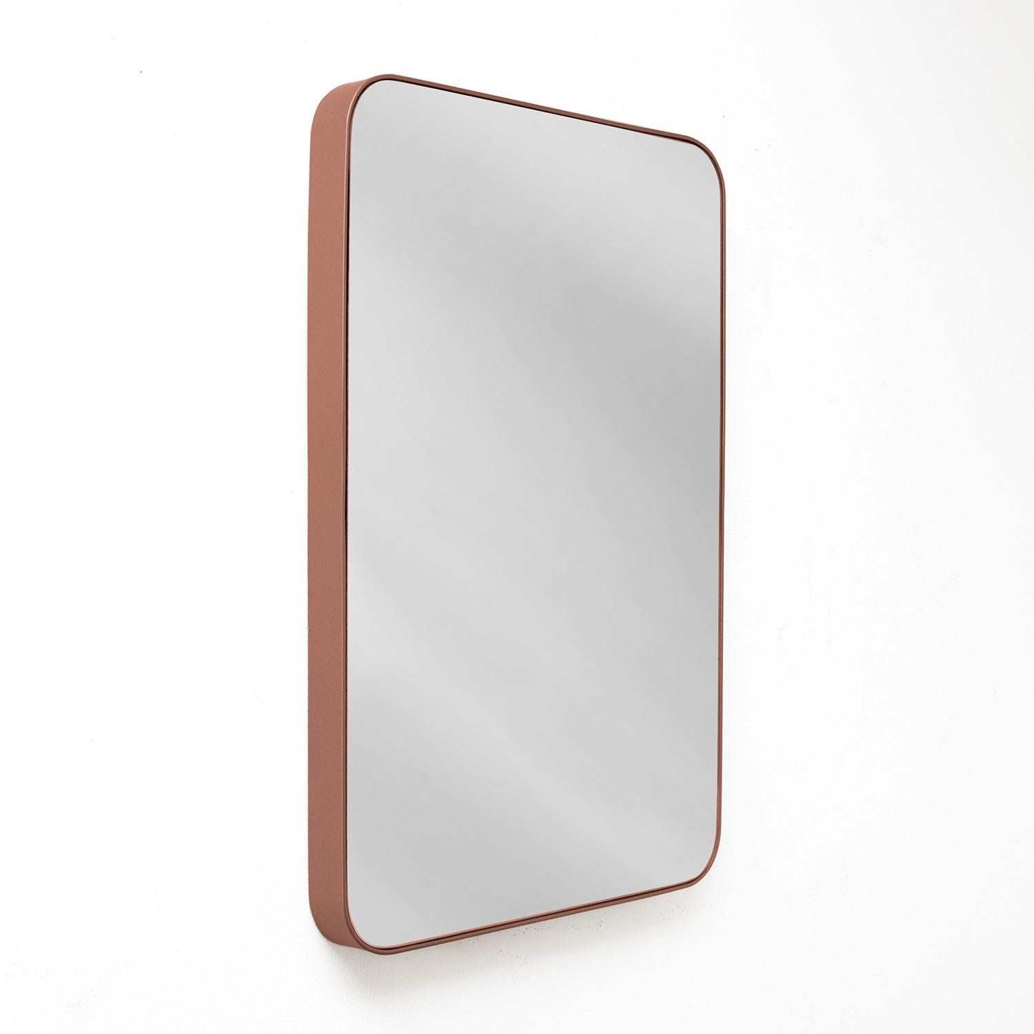 Espejo de Pared Salamanca Cobre 80x110cm Rectangular con Marco Metalico - Espejos Decorativos | Bylmo