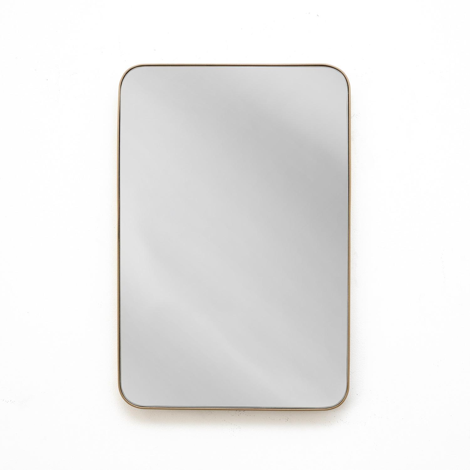 Espejo de Pared Salamanca Dorado 80x110cm Rectangular con Marco Metalico - Espejos Decorativos | Bylmo