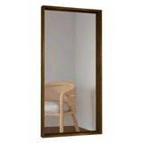 Espejo de Pared Trento Plateado 60x120cm Rectangular con Marco En Madera - Espejos Decorativos | Bylmo