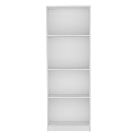 Estantería Home Blanco 63x181cm con Cuatro Compartimientos - Bibliotecas y Estanterías | Bylmo