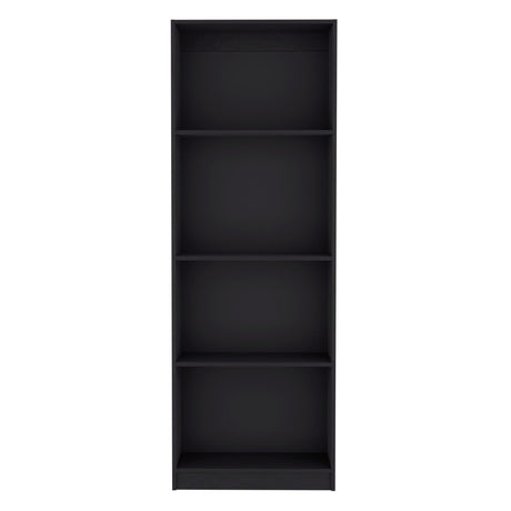 Estantería Home Wengue 63x181cm con Cuatro Compartimientos - Bibliotecas y Estanterías | Bylmo