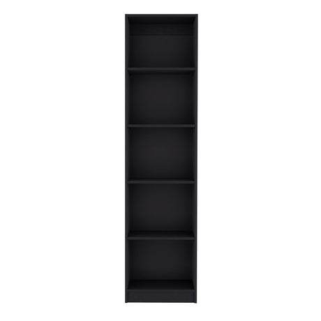 Estantería Home Wengue 45x181cm con Cinco Compartimientos - Bibliotecas y Estanterías | Bylmo
