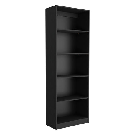 Estantería Home Wengue 63x181cm con Cinco Compartimientos - Bibliotecas y Estanterías | Bylmo