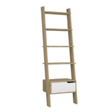 Biblioteca Escalera Oslo Duna 56 cm con Cajón y Entrepaños - Bibliotecas | Bylmo