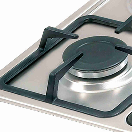 Estufa de Empotrar Challenger Acero 59x51cm de Cuatro Quemadores - Electrodomesticos | Bylmo