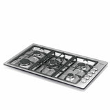 Estufa de Empotrar Challenger Acero 86x51cm de Cinco Quemadores - Electrodomesticos | Bylmo