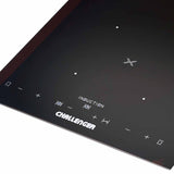 Estufa de Inducción para Empotrar Challenger Negro 30x52cm de Dos Quemadores - Electrodomesticos | Bylmo