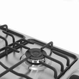 Estufa de Empotrar Challenger Acero 51x59cm de Cuatro Quemadores - Electrodomesticos | Bylmo