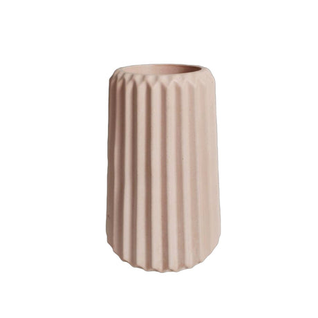 Florero Adamaris Palo de Rosa 7 cm Minimalista - Jardineria | Bylmo