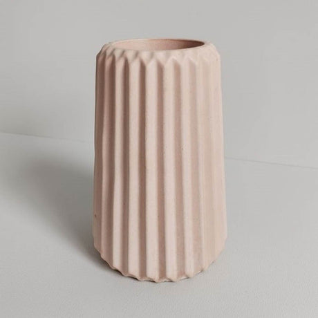 Florero Adamaris Palo de Rosa 7 cm Minimalista - Jardineria | Bylmo