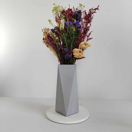 Florero Alice Gris 7 cm Minimalista - Jardineria | Bylmo